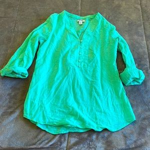 Old Navy Turquoise long sleeve shirt